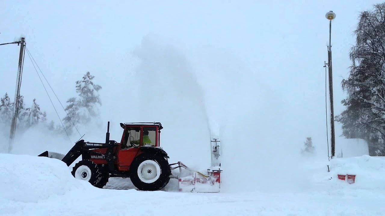 Valmet 405 med westbj&ouml;rn slunga.