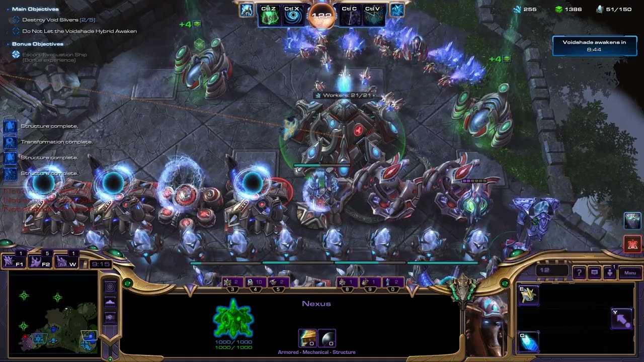STARCraFT2 sc2 co-op BRUTAL  SEIRYU (TH) vorazun (scythe of amon)