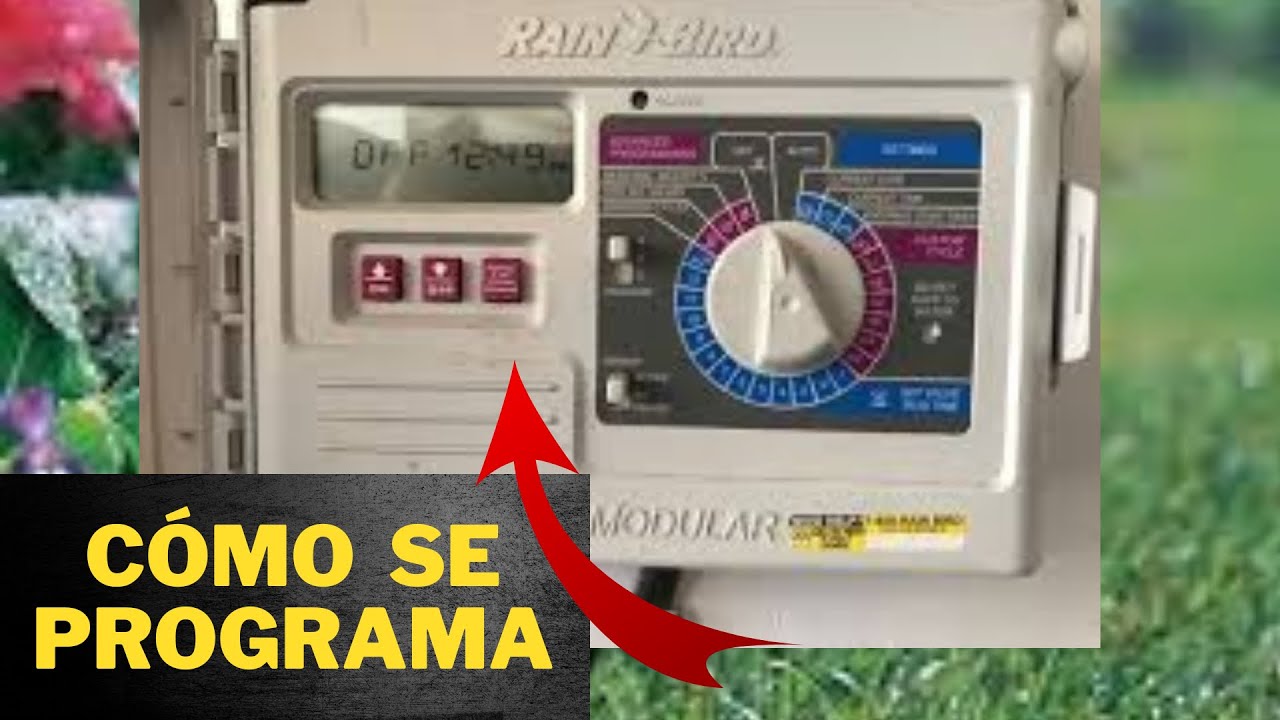 Cómo programar el control ESP Modular de Rain bird