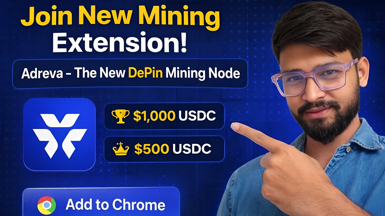 Join New Mining Extension - Adreva The New DePin Mining Node 
