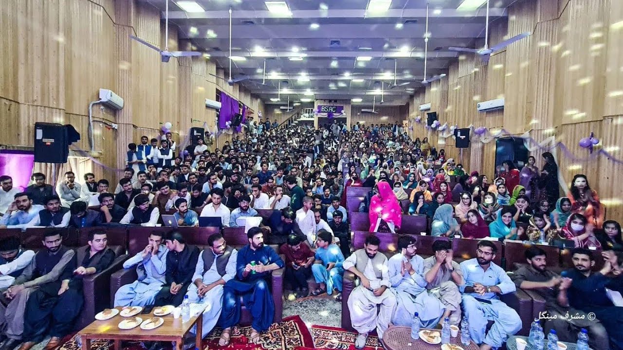 Welcome party arranged by BSAC #bolan-medical-college-quetta