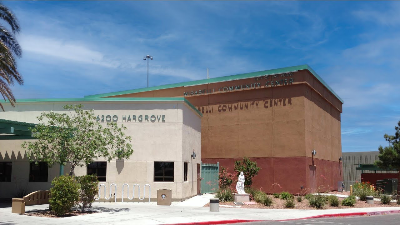 Mirabelli Community Center | Las Vegas Aerial Drone Tour (6200 Hargrove Ave)