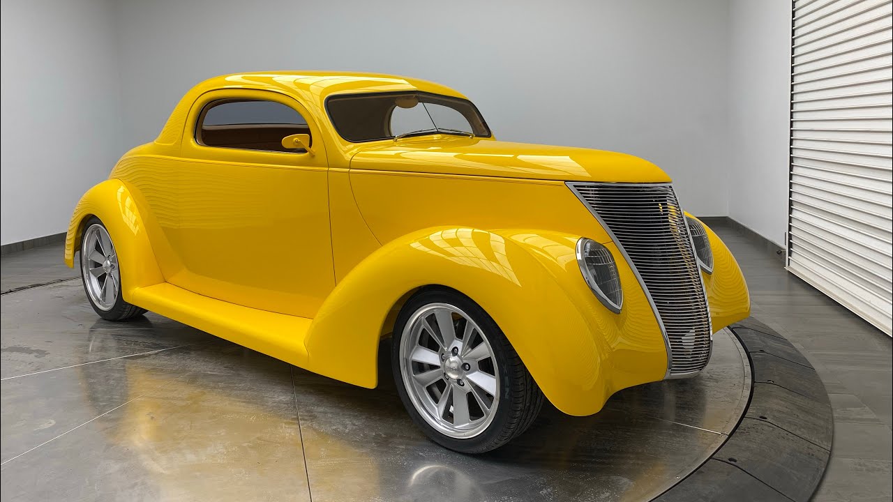 1937 Ford Custom Coupe Show Car I Certified Boyd Coddington Built I LS1 V8