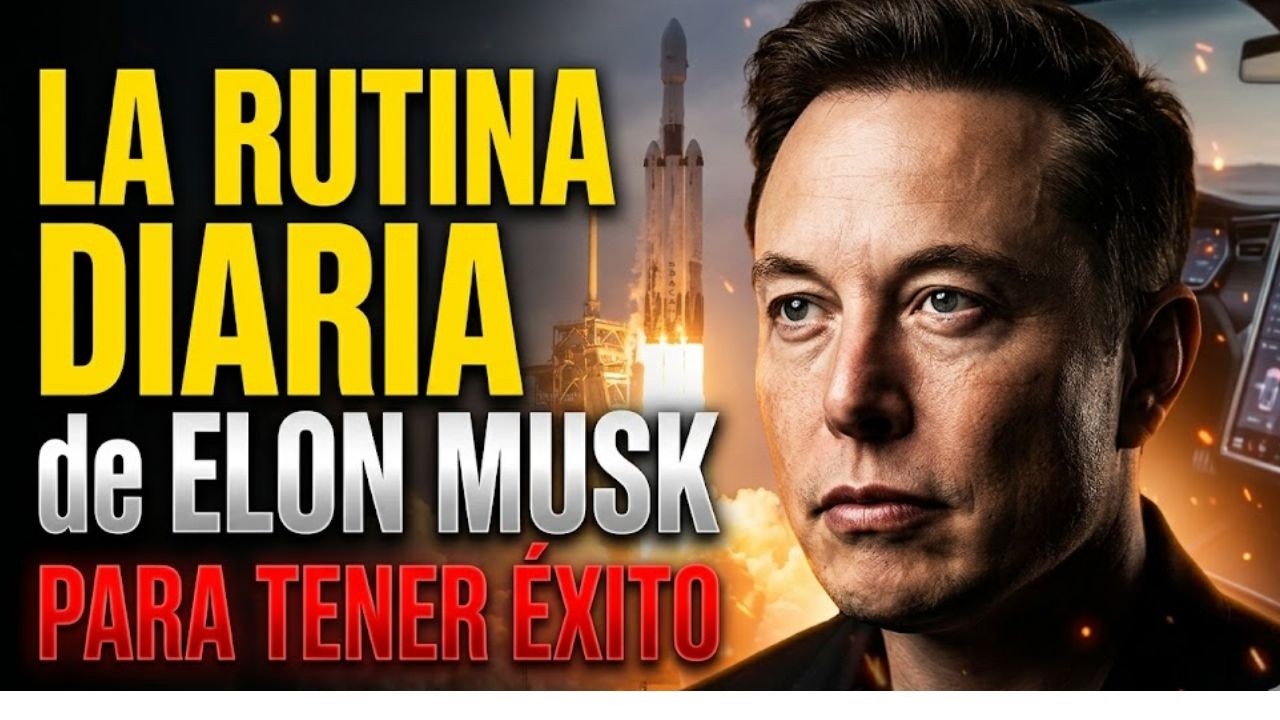La Rutina Diaria de Elon Musk Para Tener Éxit