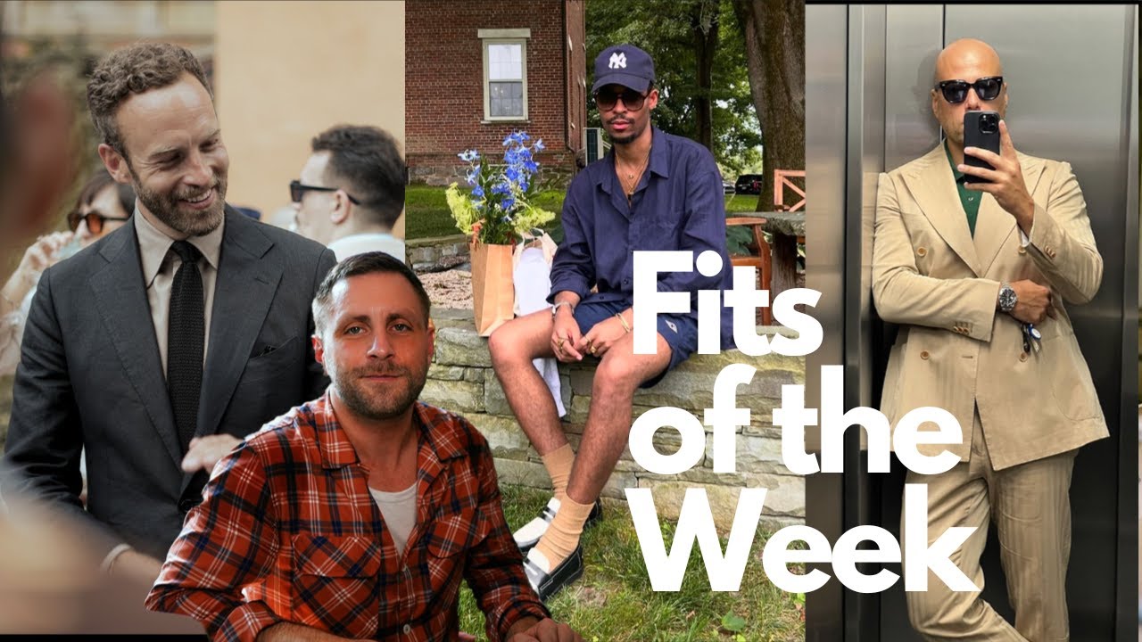 Fits of the Week ft. A Tall Guy Style Tip & Summer Tailoring Ideas