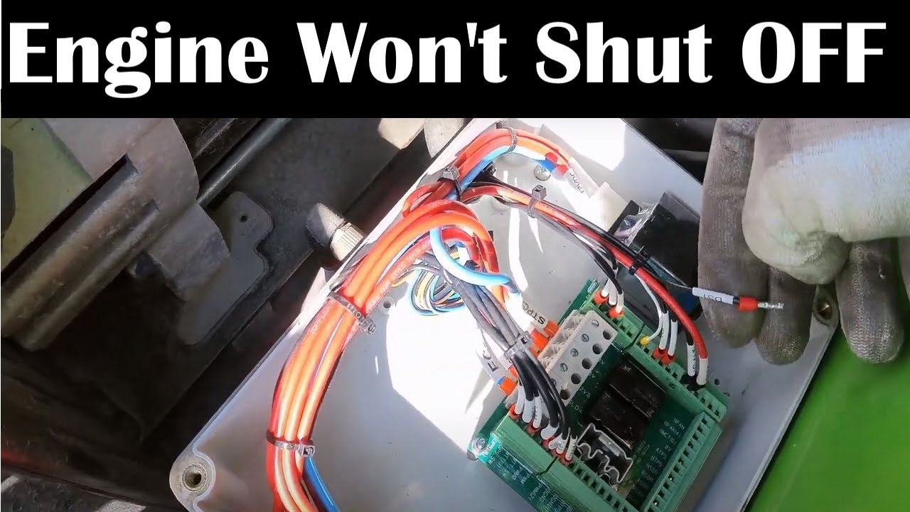 Niftylift error 27 HR17N SP50N Engine start stop fault