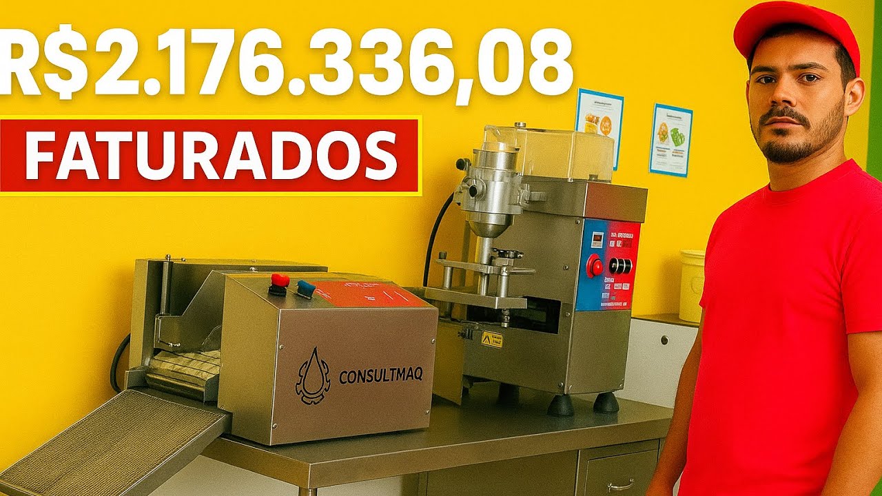 Depois de FATURAR MILHÕES vendendo SALGADOS ele decidiu ensinar tudo.