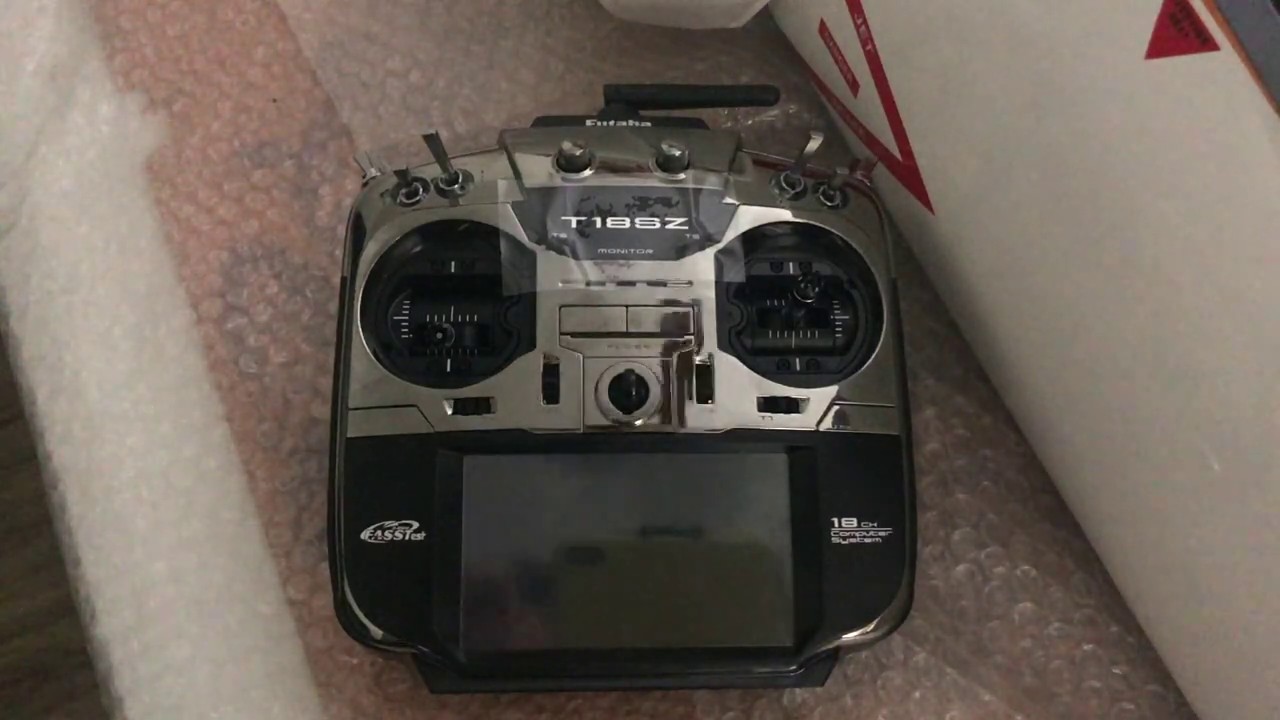 How to setup telemetry alarms on the Futaba 18sz