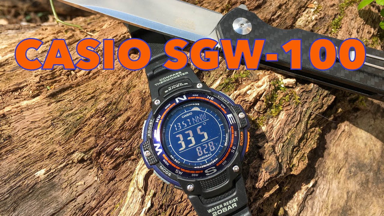 Casio SGW-100 : Does an Electronic Wrist Compass Really Work?
