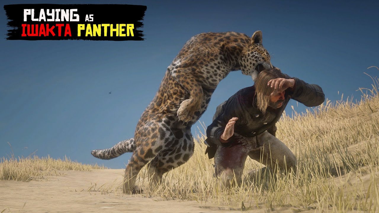 Playing as Legendary IWAKTA Panther in Red Dead Redemption 2 PC