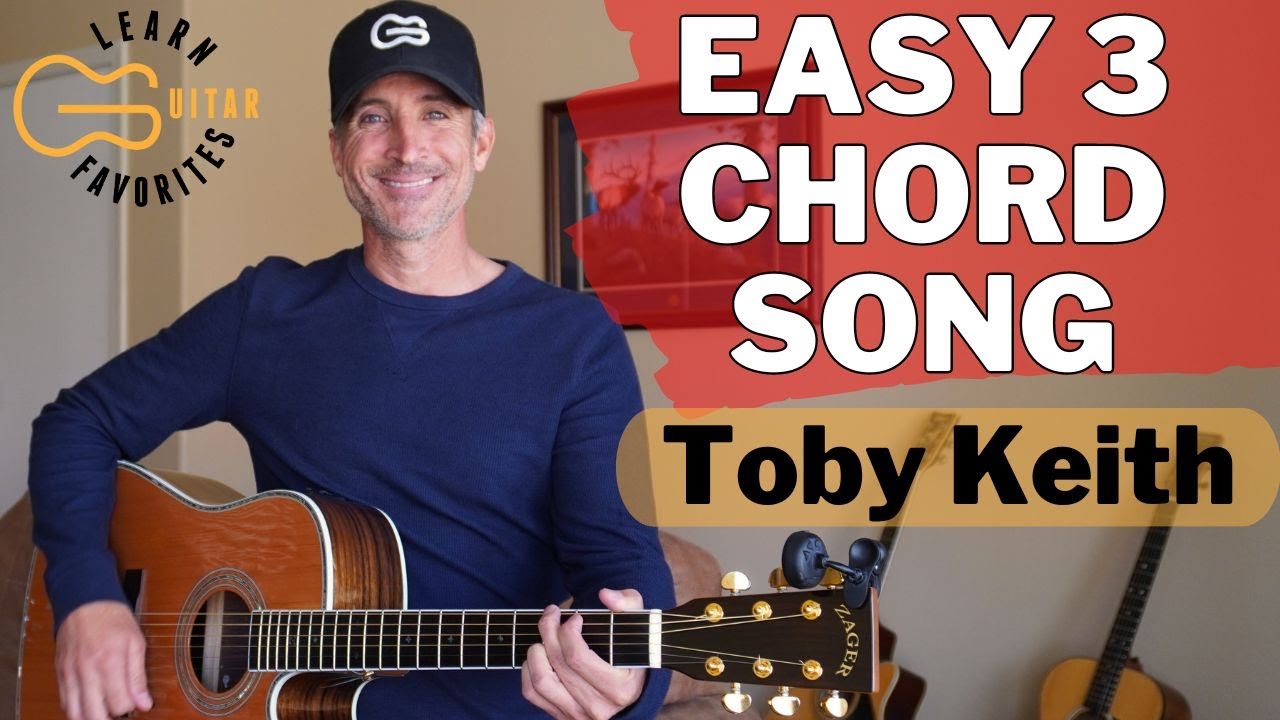 Should've Been A Cowboy - EASY Beginner Lesson | Toby Keith