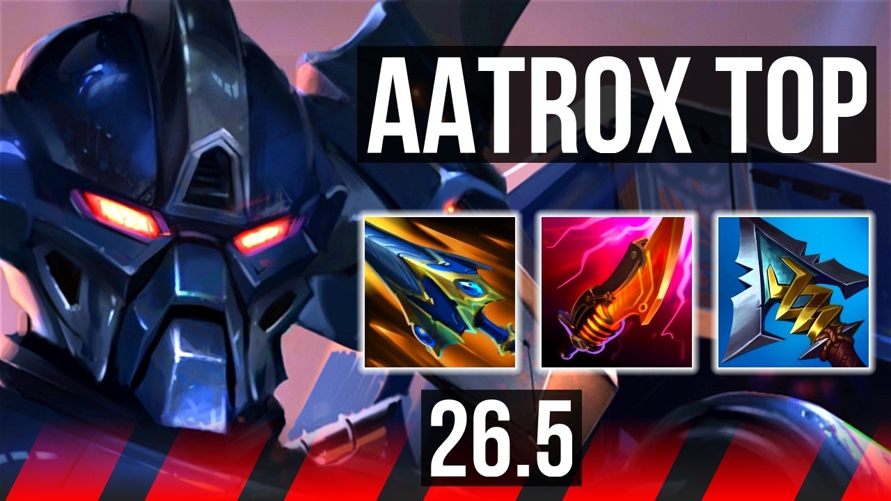 AATROX vs MORDEKAISER (TOP) | Good KDA: 16/1/1 | EUW Master | 26.5