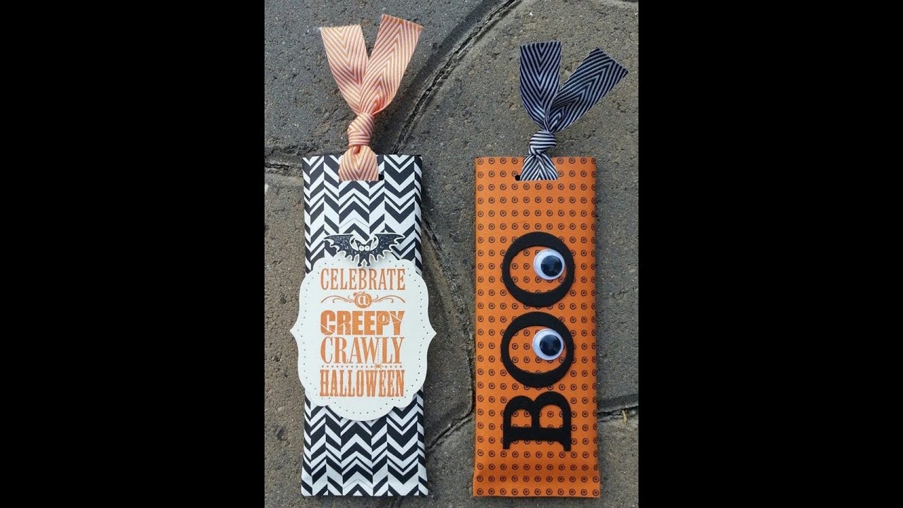 Halloween candy bar slider