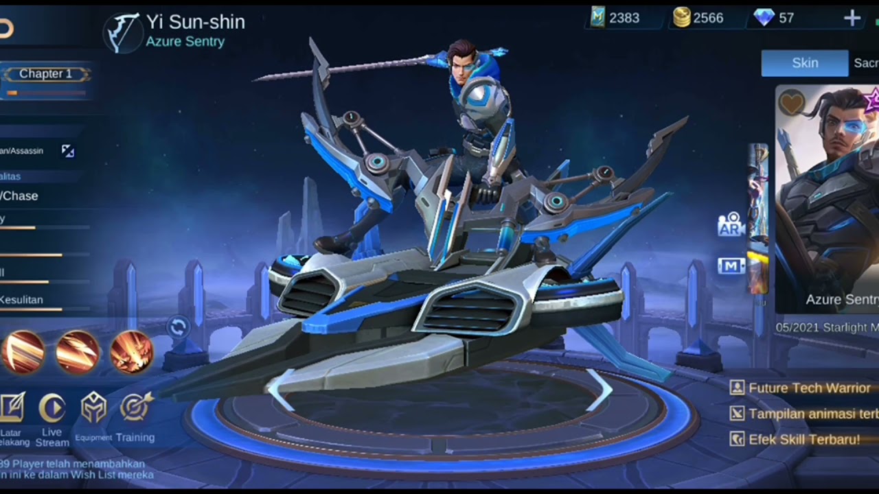Yi Sun-Shin STARLIGHT SKIN| Mobile legends