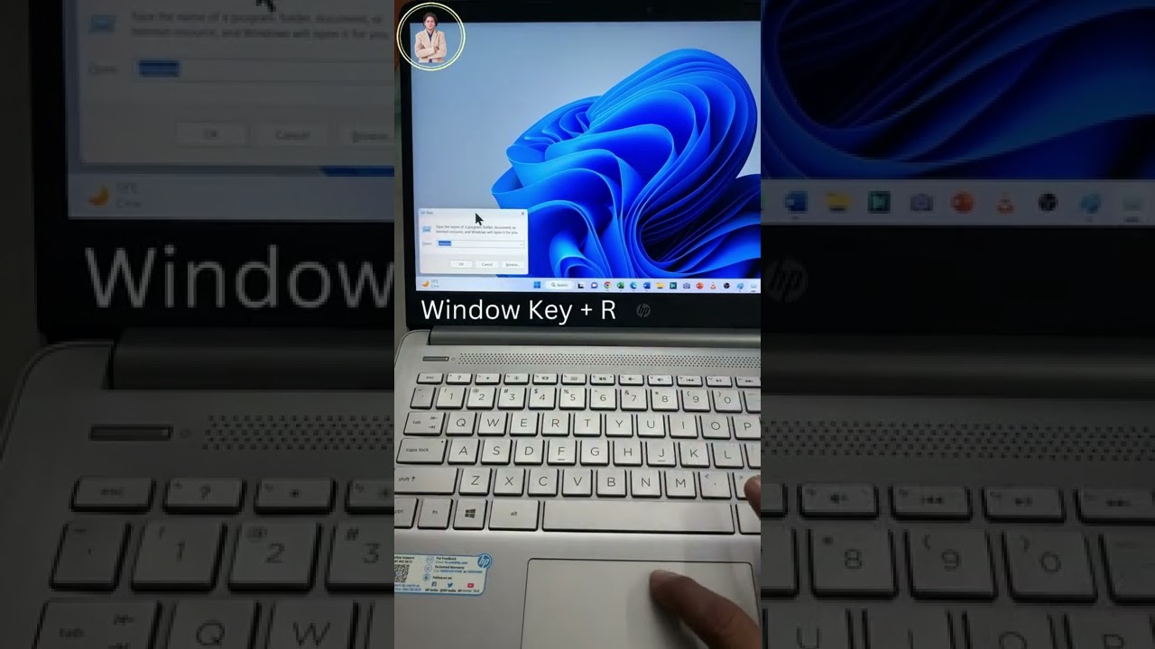 how to open Microsoft Paint using run command? #shorts