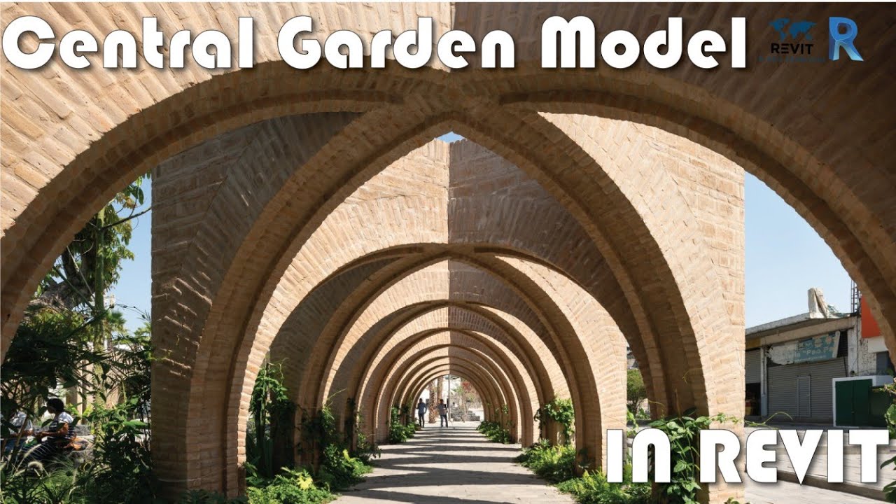 Amazing Garden Central Model in Revit
