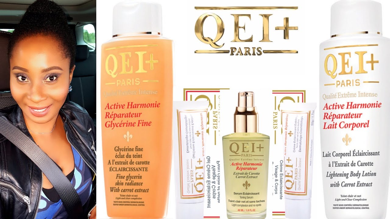 QEI+ PARIS ACTIVE HARMONIE RÉPARATEUR HOW I MIX MY LIGHTENING & TONING BODY LOTION FOR FASTER
