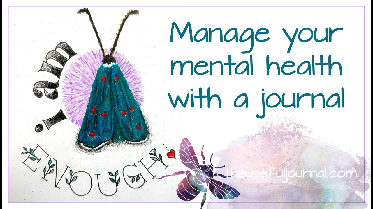 Huge range of mental health journal setup ideas with real examples I’ve used