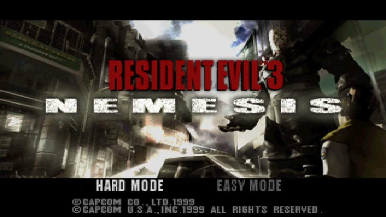 Resident evil 3 PS1 ///Capitulo 1///