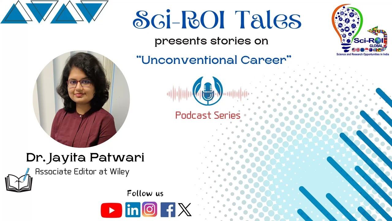 Sci-ROI's podcast with Dr. Jayita Patwari