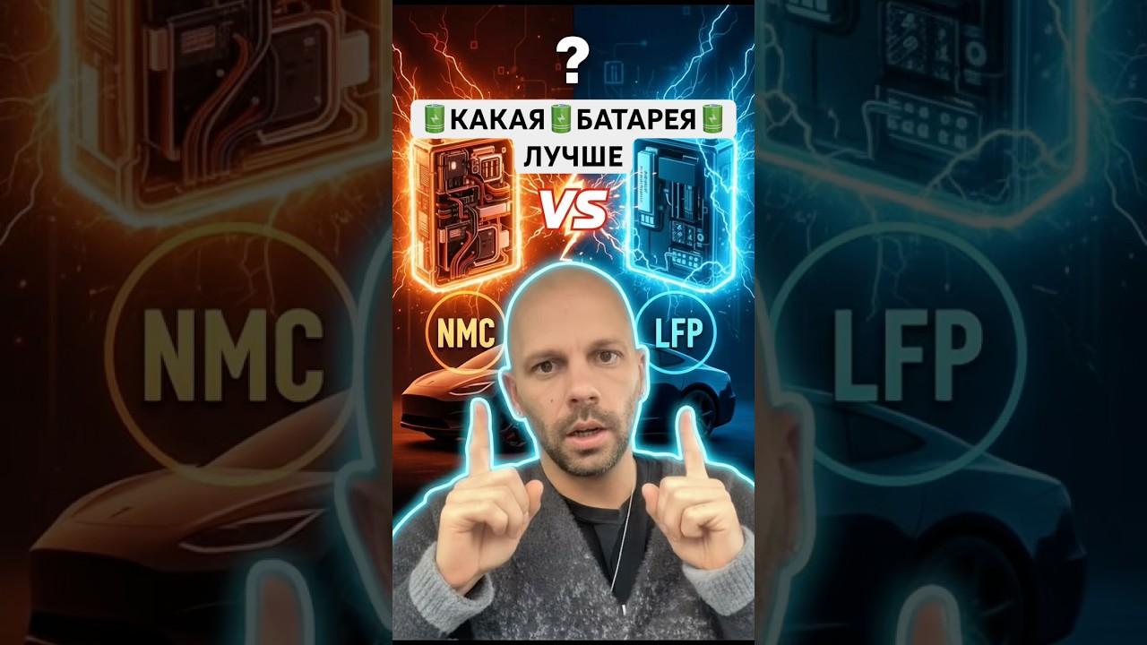 Типы батарей в электромобиле и какая лучше? #электромобиль #батарея #lfp #nmc #какаяразница
