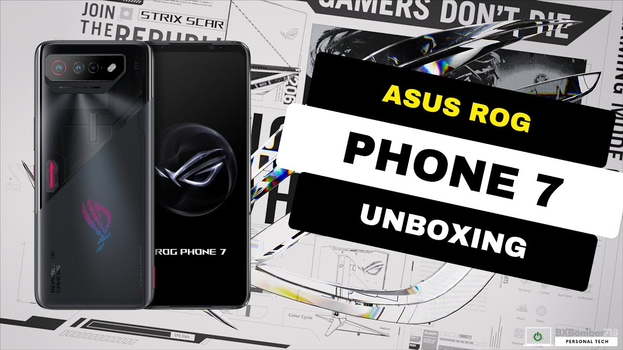 Asus ROG Phone 7 unboxing #Asus #ROG #Gaming