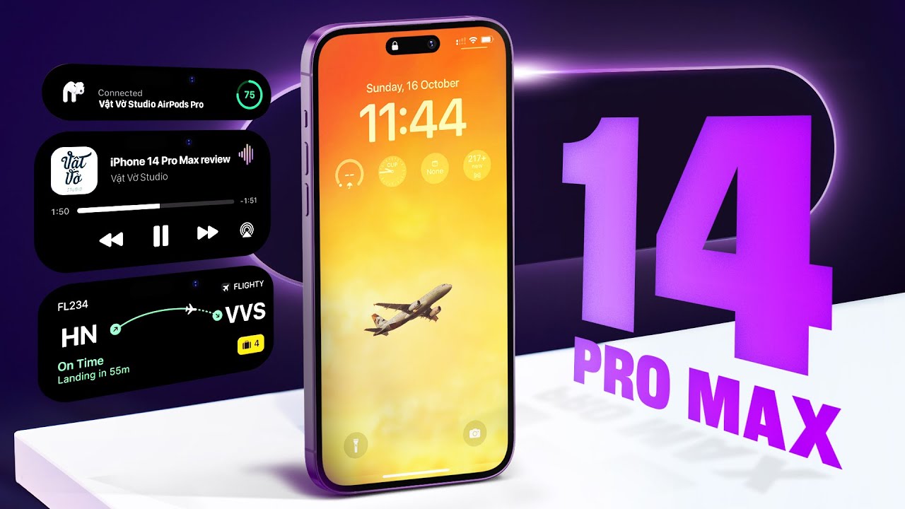 Đánh giá chi tiết iPhone 14 Pro Max sau 1 tháng | Vật Vờ Studio
