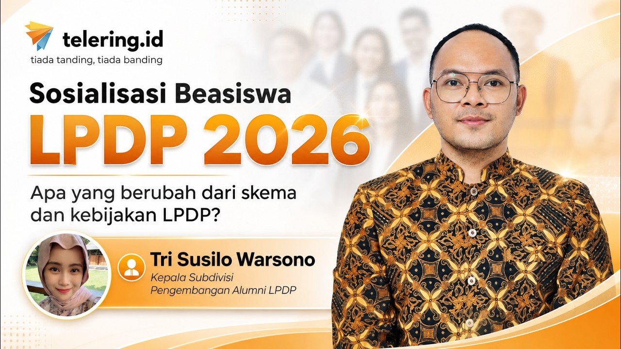 ✨ Webinar Sosialisasi Beasiswa LPDP 2026 ✨