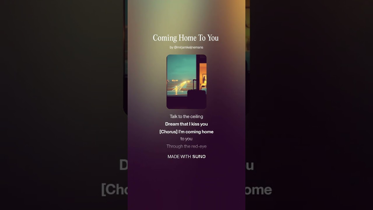 Coming Home To You (Folk, country)