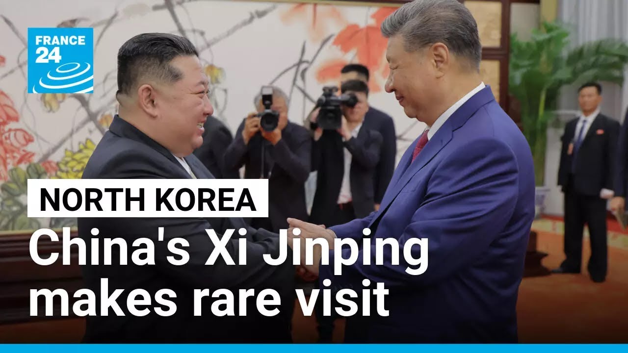 China's Xi Jinping lands in North Korea for rare, high-stakes visit &bull; FRANCE 24 English
