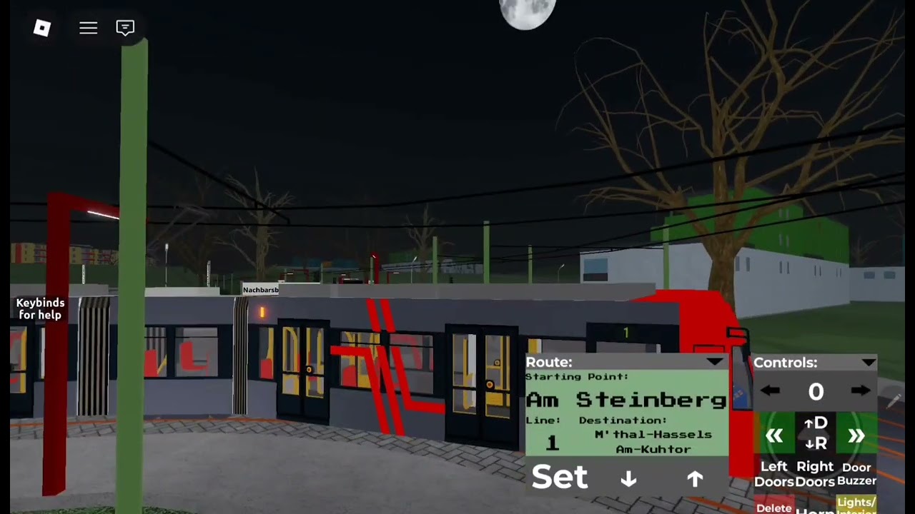 MVB Busse und Stadtbahn Roblox Line 1 Am Steinberg - Hassels Am Kuhtor 
