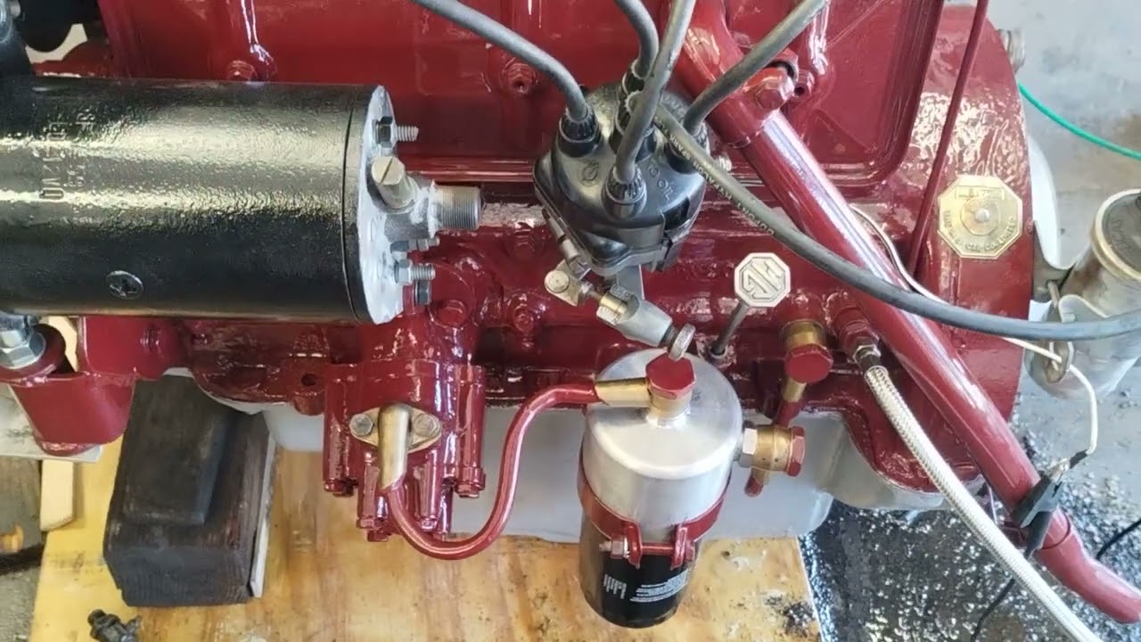 MGTC fresh engine rebuild