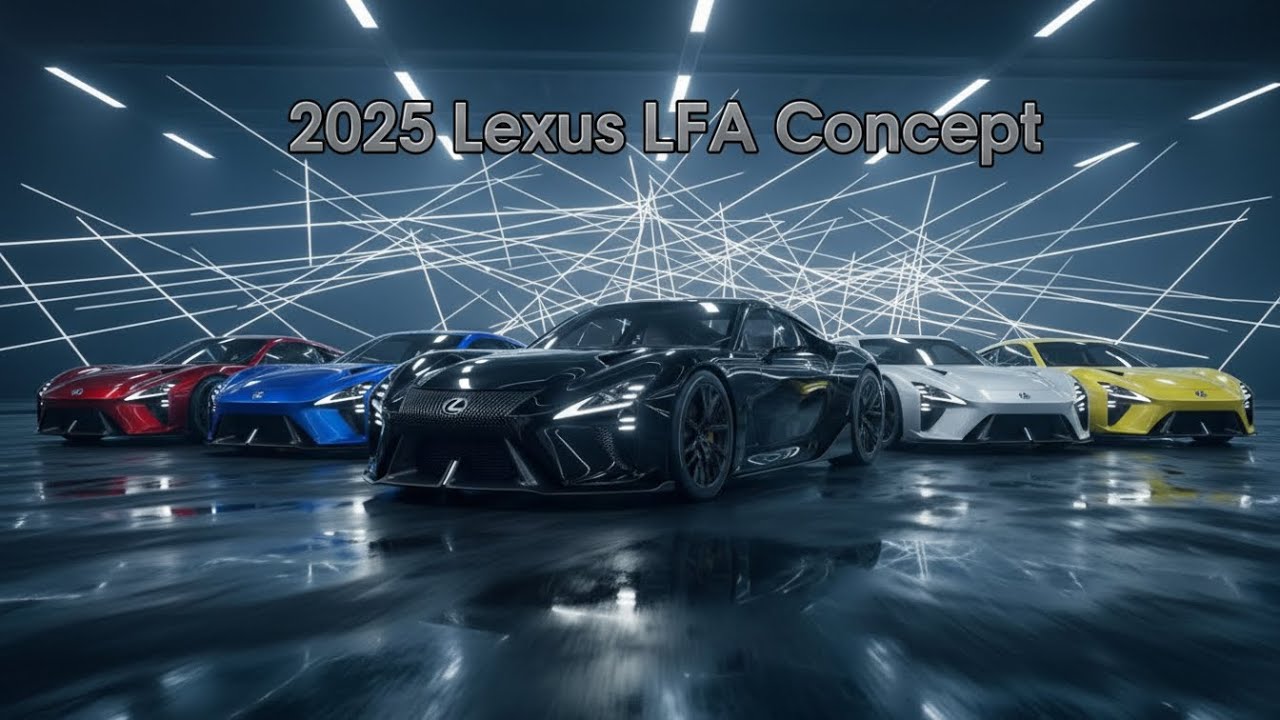 2025 Lexus LFA Concept – The Ultimate Electric Supercar Experience