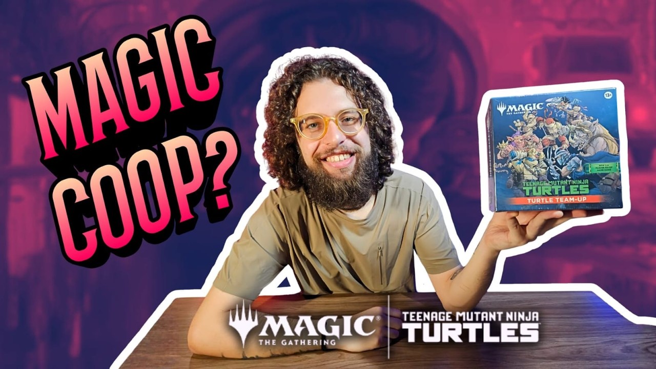 🐢 Turtle Team Up I Unboxing do novo Party Game de Magic The Gathering