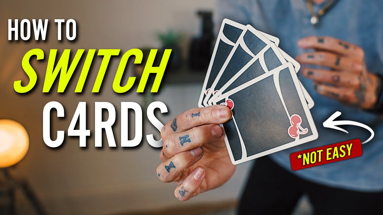 Change ANY 4 Cards - Magic Tutorial