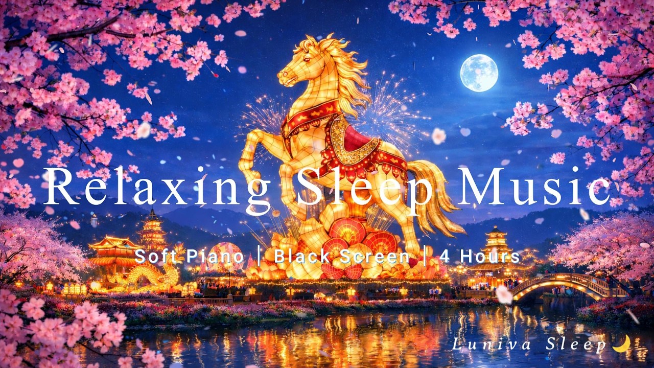 Gentle Night Piano for Restful Sleep │ 溫柔夜鋼琴・陪你慢慢安睡 │ Luniva Sleep 🌙
