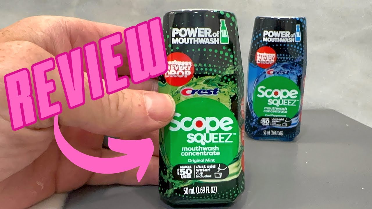 Scope Squeeze Mouthwash Concentrate Review