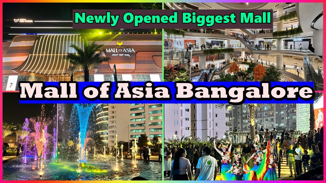 New Phoenix Mall of Asia Bangalore| Newly Opened biggest mall in Bangalore |New Shopping Destination