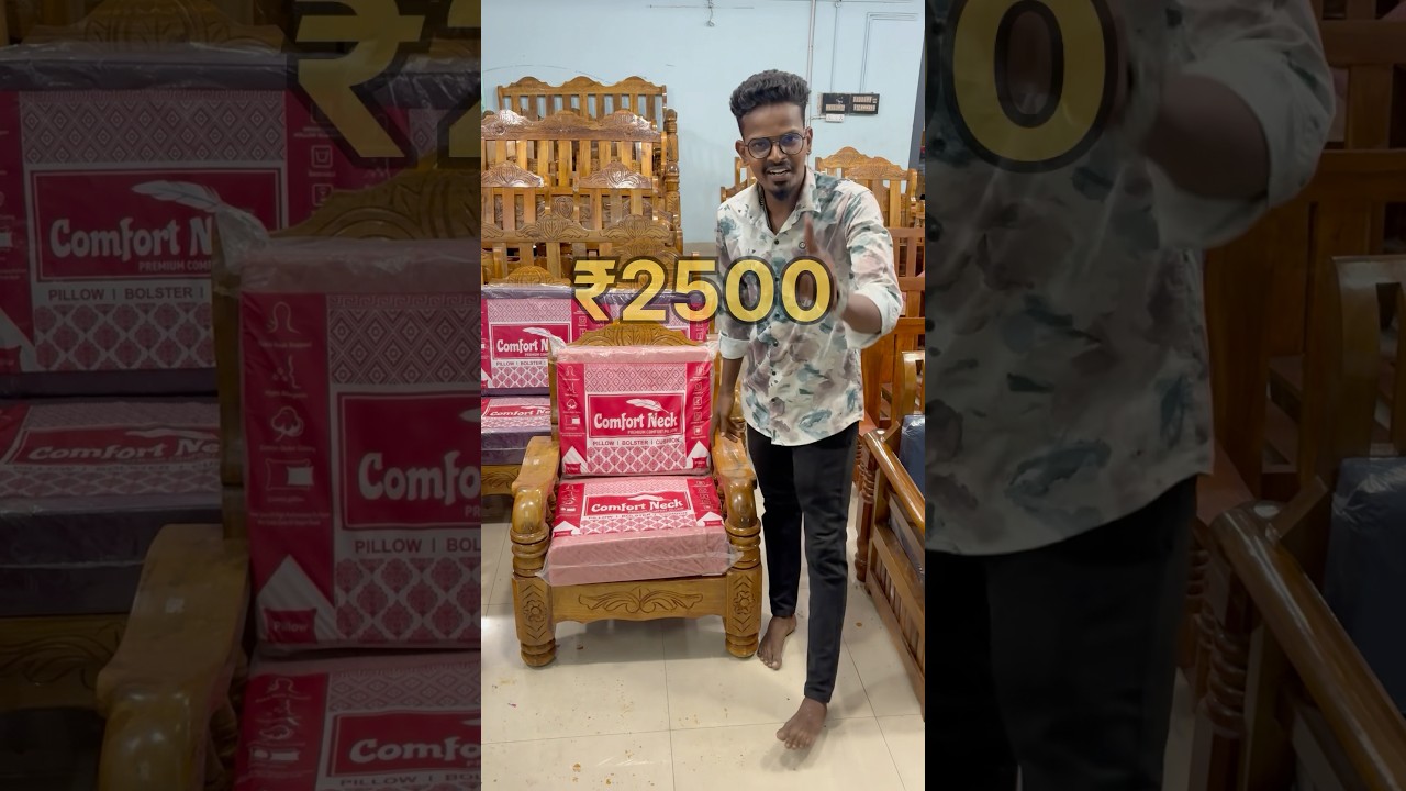 💥WOODEN SOFA AT ₹2500 ONLY #shorts