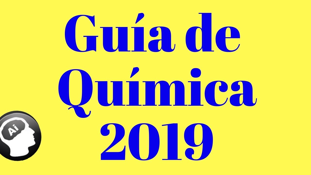 Guía de Quimica, UNAM 2019, ÁREA 3