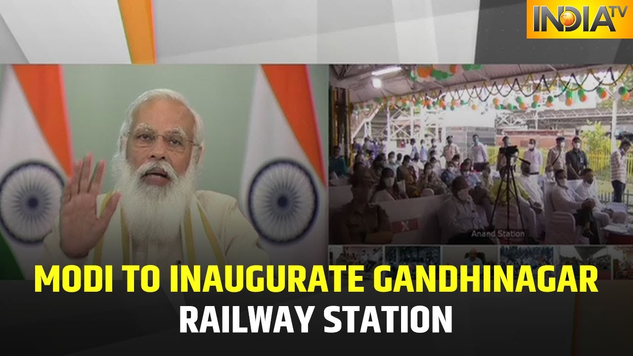 PM Modi To Inaugurate Re-Developed Gandhinagar Railway Station In Gujarat