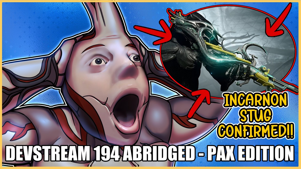 Warframe: Devstream 194 ABRIDGED - STUG IS SO BACK and Voruna Prime is here too i guess