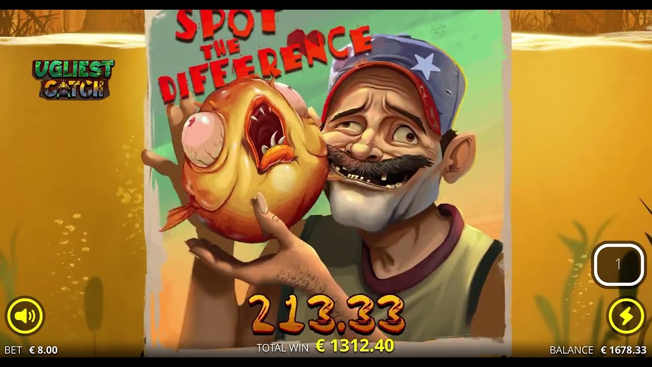 17500&euro; Great Session on Ugliest Catch Slot by No Limit with @onlinegamblestudio