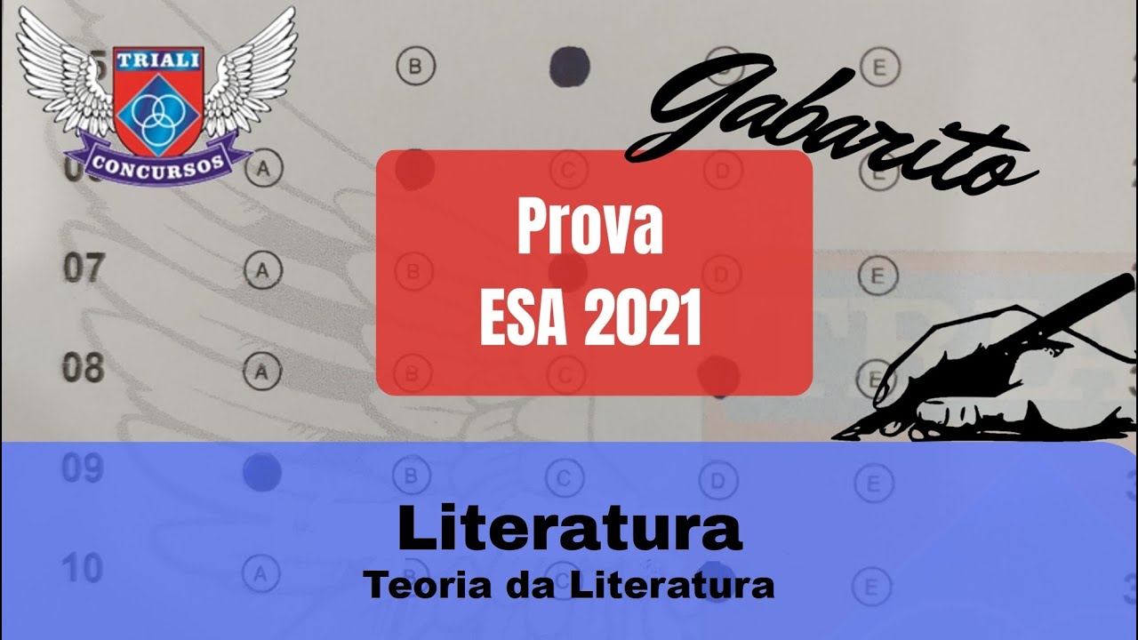 ESA - 2021 - Literatura - Teoria da Literatura