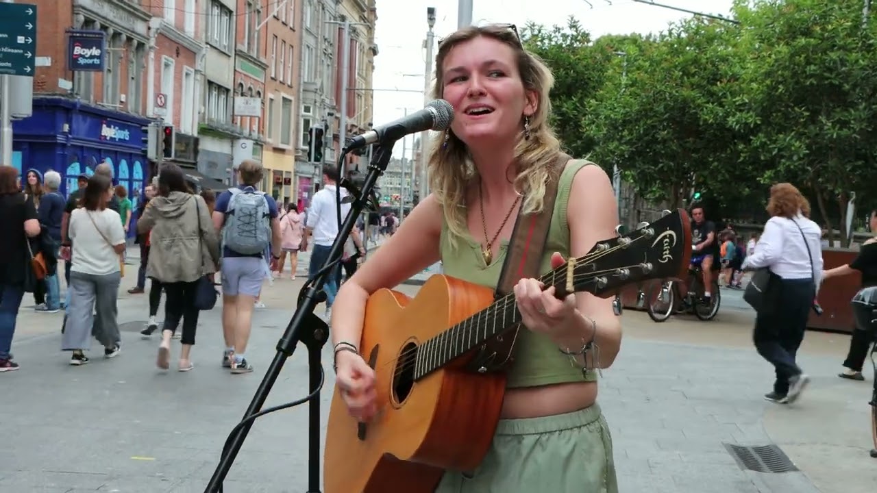 Larabelle Cover of the Cranberries Zombie Live From Grafton Street Dublin