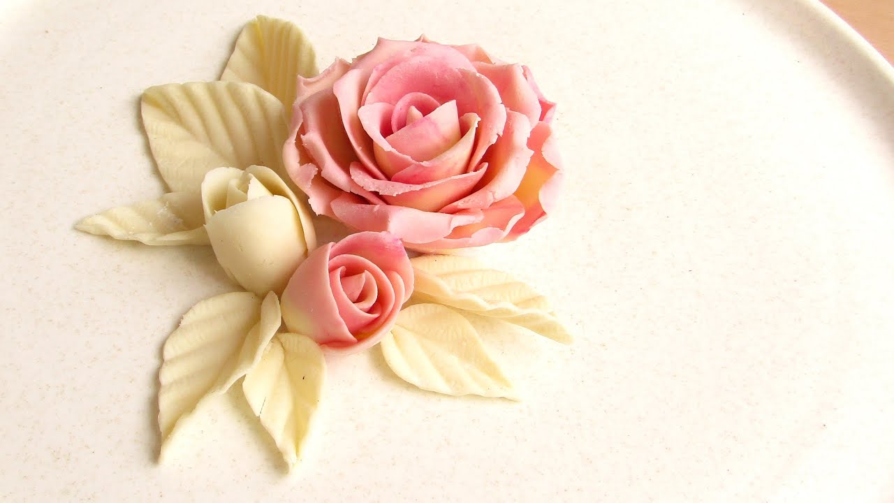 Recette du pâté à modeler au chocolat blanc #chocolat_plastique