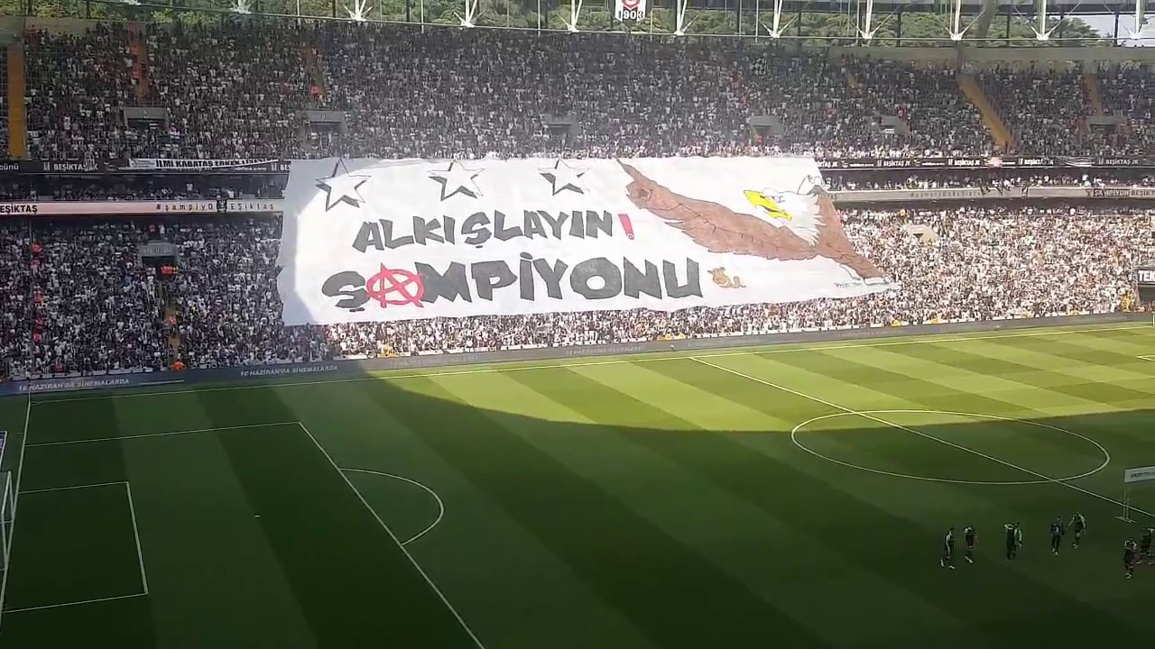 Beşiktaş 4-0 Osmanlıspor 15. Şampiyonluk Maçı Öyküsü ve Kupa Töreni 3 Haziran 2017
