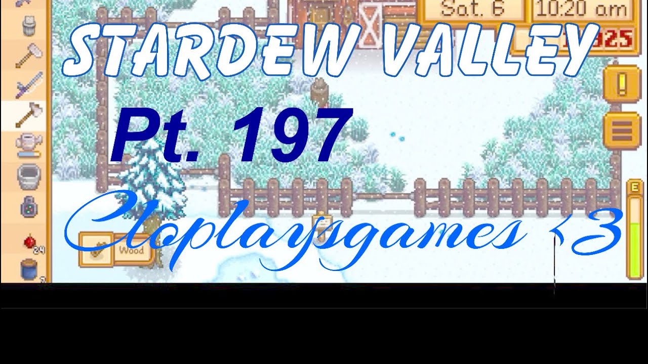 Stardew Valley Mobile App Gameplay p (197) YR 2 Winter ❄️ 6