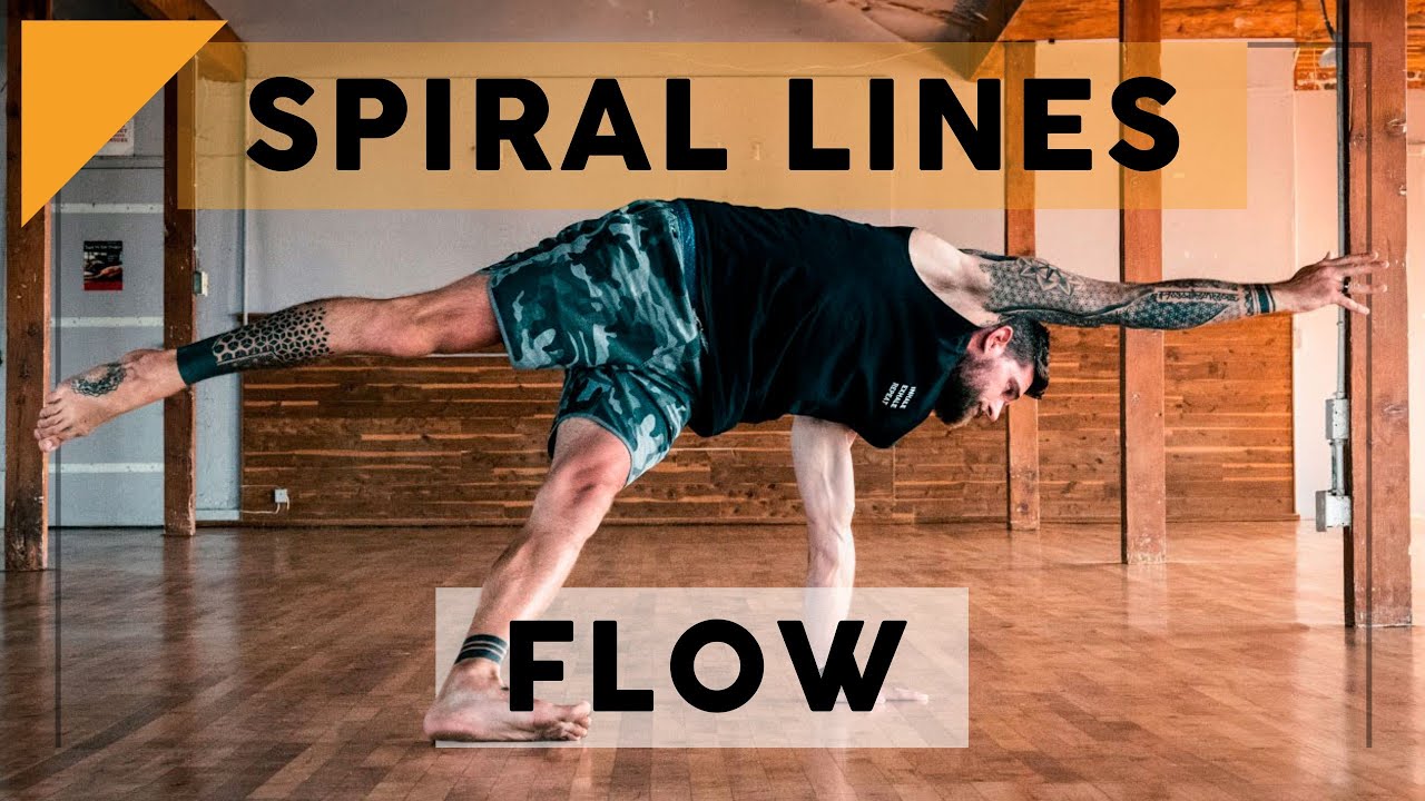 Spiral Lines Yoga Flow Practice for Strength & Stability
