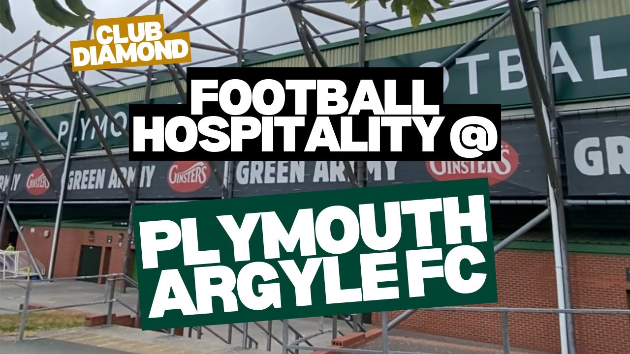 Plymouth Argyle FC Club Diamond hospitality - REVIEWED 👀